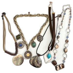 Designer Signed Necklaces - lot bundle